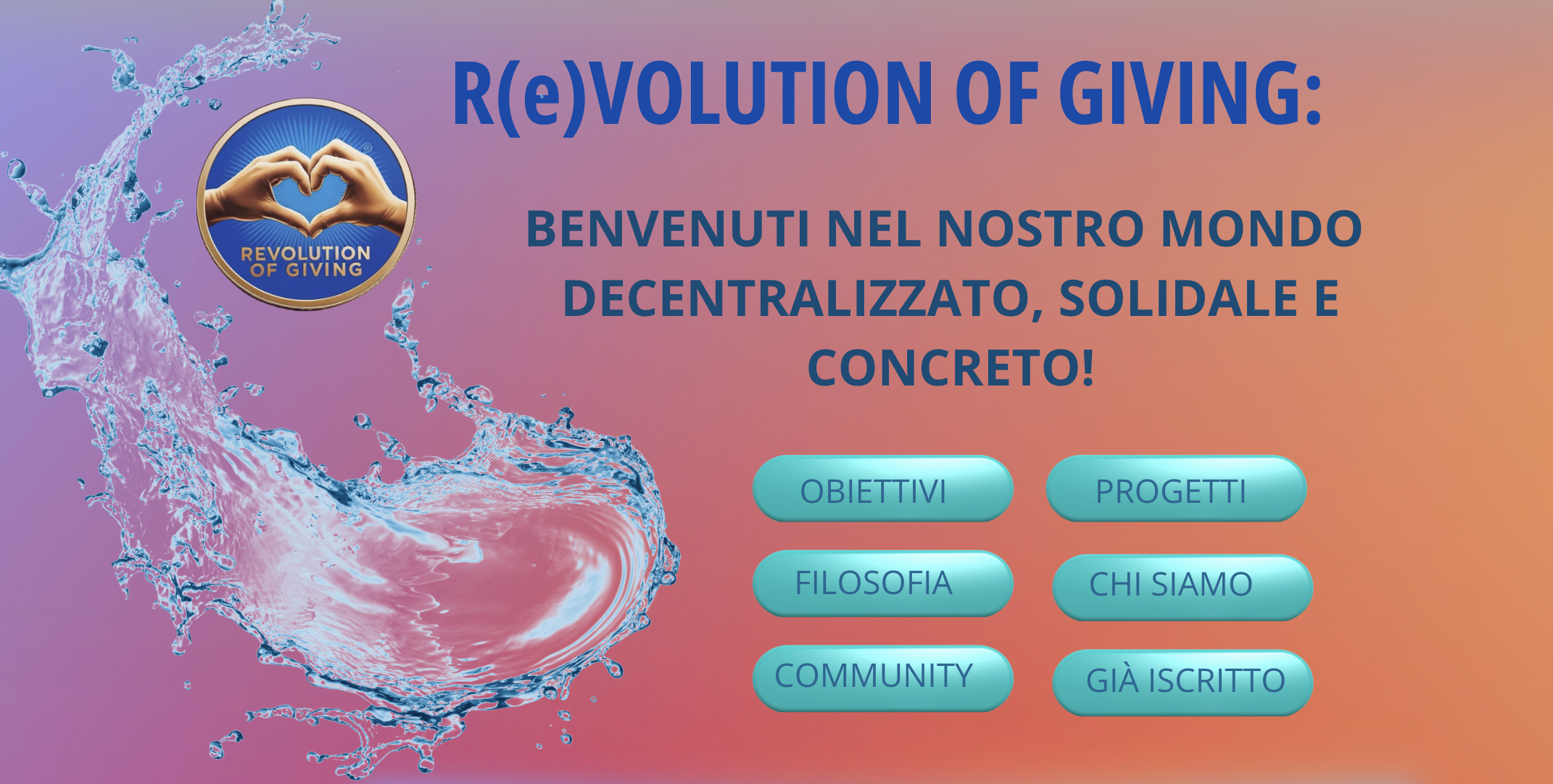 Revolution of Giving Background